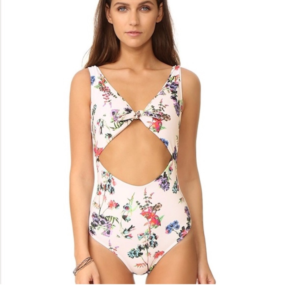 Peixoto Botanical Bliss Cutout Swimsuit